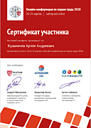 Сертификат по оценке профрисков Кузьмичев А.А.