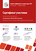 Сертификат по оценке профрисков Кузьмичева Ю.В.